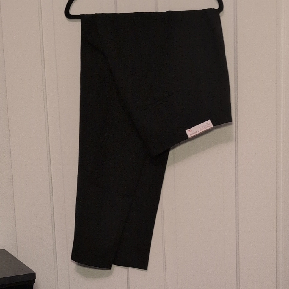 Lane Bryant Elegant Black Straight Leg Pants
